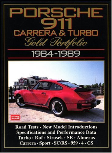 Porsche 911 Carrera and Turbo: Gold Portfolio 1984-1989