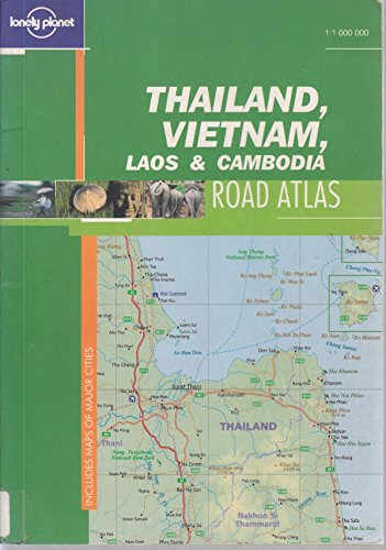 Lonely Planet Thailand, Vietnam, Laos & Cambodia Road Atlas (Travel Atlases)