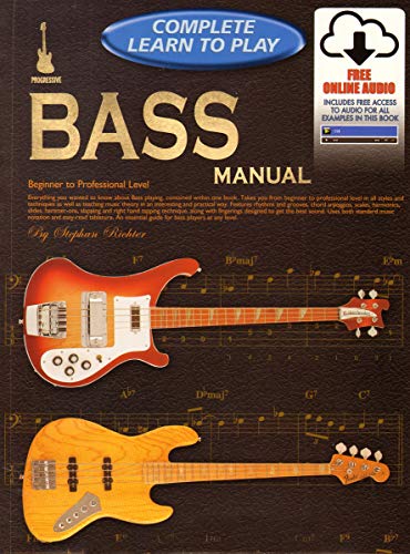 Bass Manual: Complete Learn to Play (Progressive Complete Learn to Play)