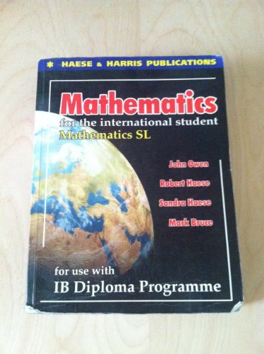 Mathematics for the International Student - Standard Level