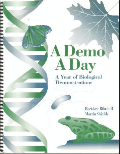 A demo a day: A year of biological demonstrations