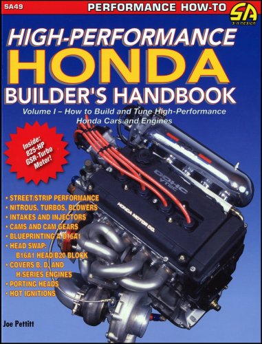 High-Performance Honda Builder's Handbook: How to Build and Tune High-Performance Honda Cars and Engines (1) (S-A Design)
