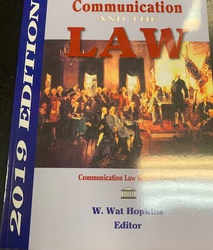 COMMUNICATION+THE LAW 2019 EDITION