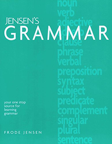 Frode Jensen's Grammar: Includes Test and Answers