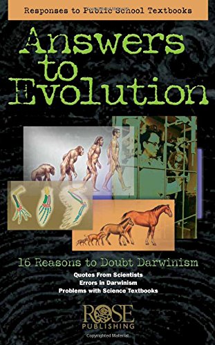 Answers to Evolution Pamphlet