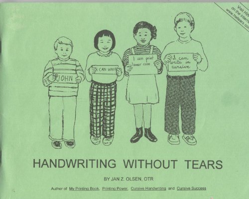 Handwriting Without Tears: Kindergarten Teacher's Guide