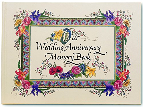 Nittany Quill Watercolor Illustrated Wedding Anniversary Memory Book