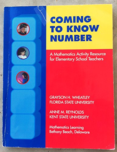 Coming to Know Number: A Mathematics Activity Resource of Elementary Teachers