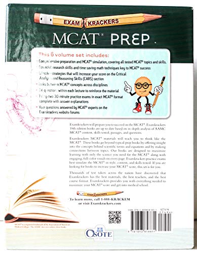 Examkrackers Mcat Study Package