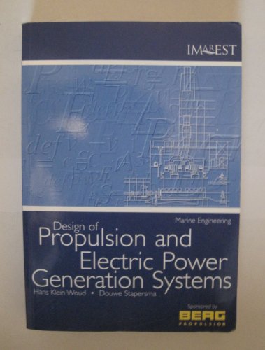 Design of Propulsion and Electric Power Generation Systems
