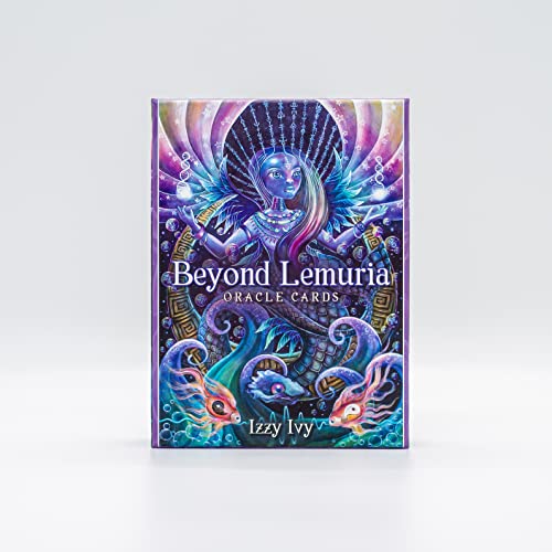 Beyond Lemuria Oracle Cards: New-Earth Codes and Wisdoms for Our Ancient Future - 56 cards & 148-page guidebook, packaged in a hardcover box.