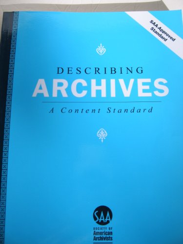 Describing Archives: A Content Standard