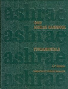 2009 Ashrae Handbook: Fundamentals, I-P Edition