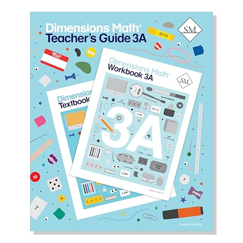 Dimensions Math Teacher's Guide 3A | Singapore Math Inc. [Spiral-bound]