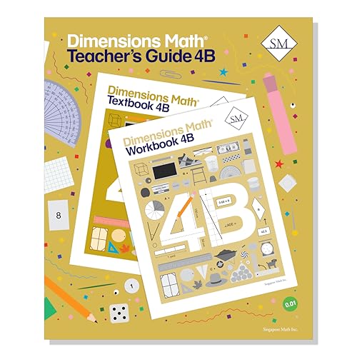 Dimensions Math Teacher's Guide 4B | Singapore Math Inc. [Spiral-bound] [Spiral-bound] Singapore Math Inc. [Spiral-bound] Singapore Math Inc.