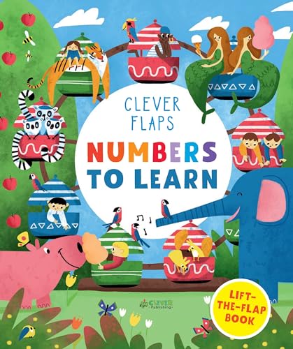 Numbers To Learn: Lift-the-Flap Book (Clever Flaps)