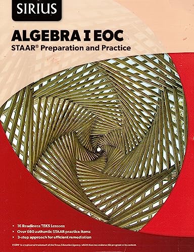 Algebra I EOC STAAR Preparation and Practice