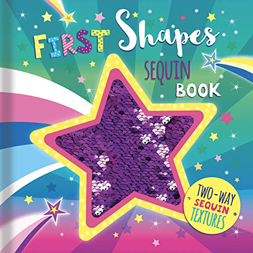 First Shapes: A Sequin Book - Children's Novelty Book