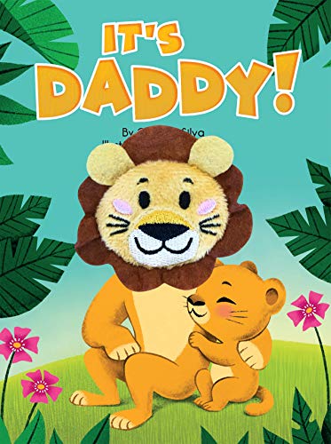 It's Daddy - Finger Puppet Book - Novelty Book - Children's Board Book - Interactive Fun Child's Book - Book for New Dad's
