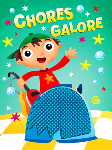 Chores Galore - Touch and Feel Board Book - Sensory Board Book (Touch & Feel Sensory Board Books for Baby & Toddler Time)