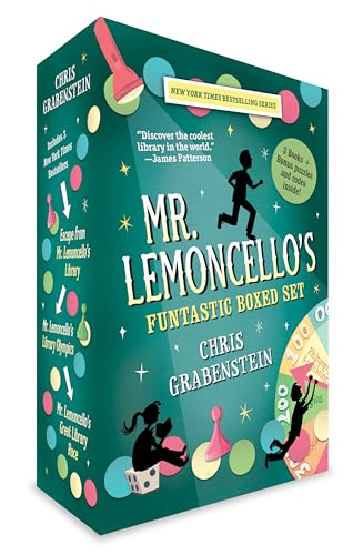 Mr. Lemoncello's Funtastic Boxed Set: Books 1-3 (Mr. Lemoncello's Library)