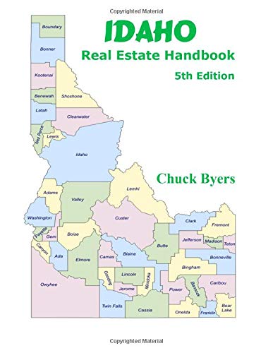 Idaho Real Estate Handbook 5th Edition