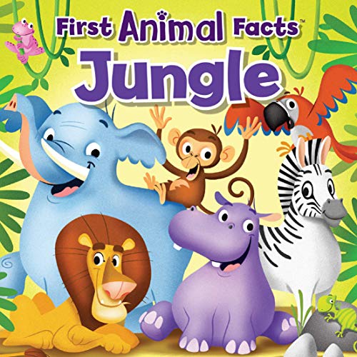 My First Animal Facts Jungle-Packed with Fun Facts and Silly Artwork, Children will Love Learning about Jungle Animals-Ages 12-36 Months