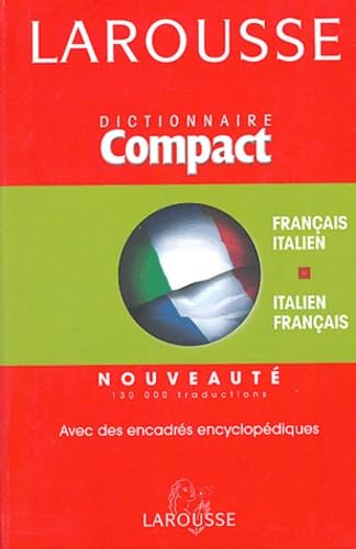 Larousse Dictionnaire Compact Français-Italien et Italien-Francais French-Italian Dictionary