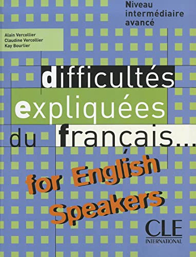 Difficultés du français for English speakers