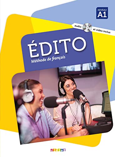 Edito niv. A1 - Livre + CD mp3 + DVD (French Edition)