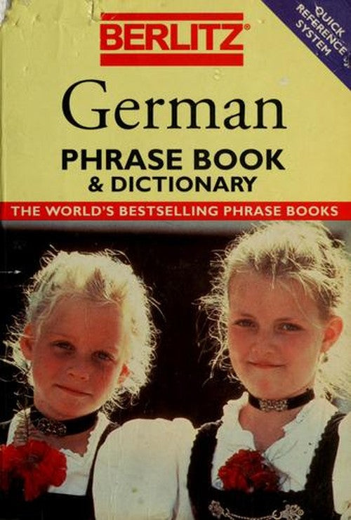 Berlitz German Phrase Book & Dictionary
