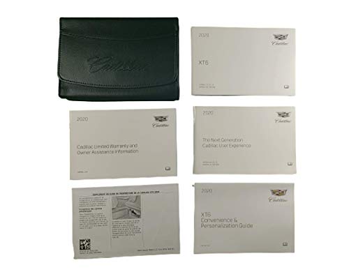 2020 Cadillac XT6 Owners Manual Portfolio Handbook 20 - 383 Pages