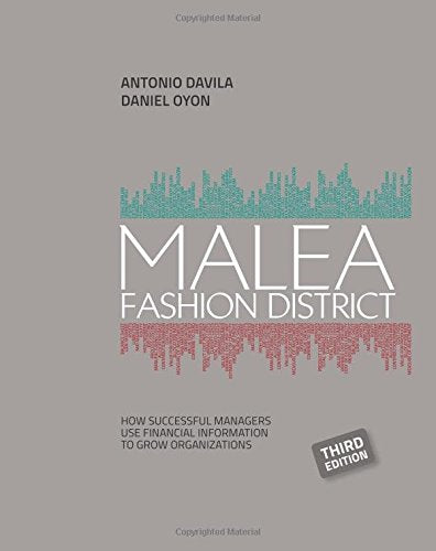 Malea Fashion District: How Successful Managers Use Financial Information to Grow Organizations