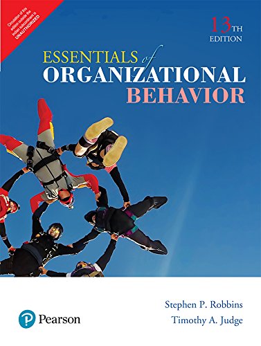 Essentials of Organizational Behavior, 13e