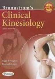 BRUNNSTROM'S CLINICAL KINESIOLOGY
