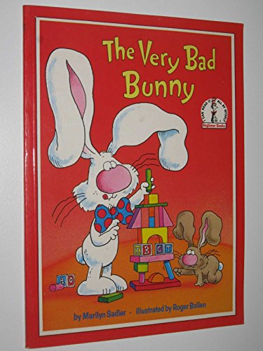 Cover of The Very Bad Bunny (A Beginner Book) by Marilyn Sadler, paperback Book