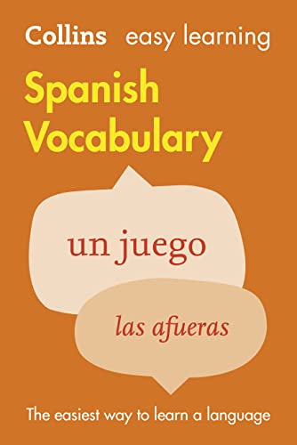 Easy Learning Spanish Vocabulary (Collins Easy Learning Spanish)