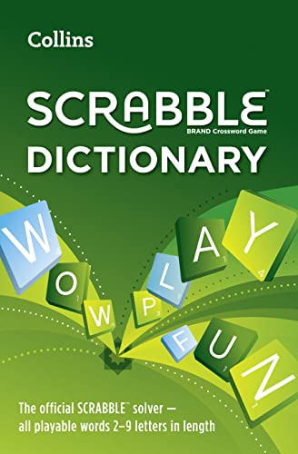 Collins Scrabble Dictionary: The Official Scrabble Solver - All Playable Words 2-9 Letters in Length