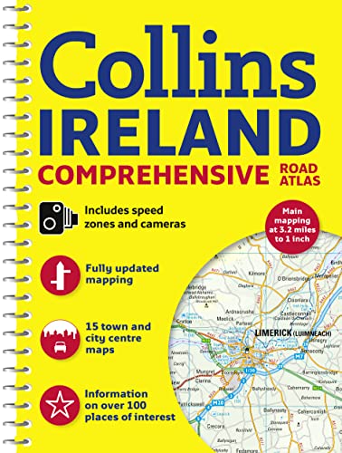 Collins Ireland Comprehensive Road Atlas