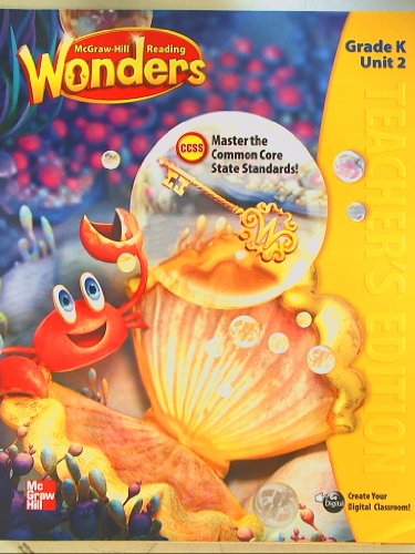 McGraw-Hill Reading Wonders Teacher Edition Grade K Unit 2