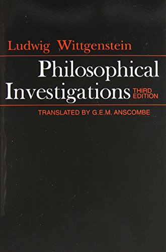 Philosophical Investigations (3rd Edition)