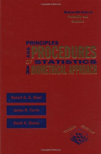 Principles and Procedures of Statistics: A Biometrical Approach