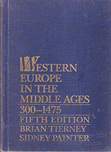 Western Europe in the Middle Ages 300-1475