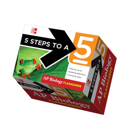 5 Steps to a 5 AP Biology Flashcards (5 Steps to a 5 on the Advanced Placement Examinations Series)
