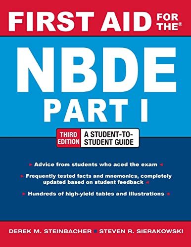 First Aid for the NBDE Part 1, Third Edition (First Aid Series)