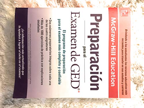 Preparación para el Examen de GED (Mcgraw-Hill Education Preparacion Para el Examen de GED) (Spanish Edition)