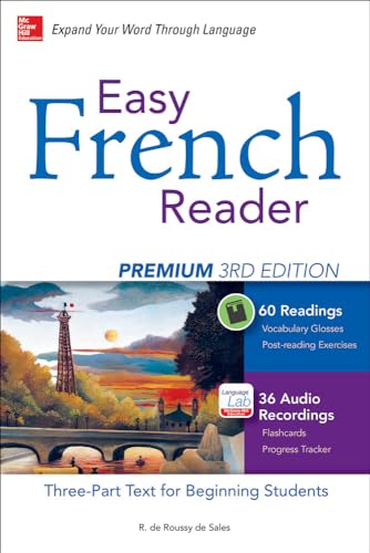 Easy French Reader Premium, Third Edition: A Three-Part Text for Beginning Students + 120 Minutes of Streaming Audio (Easy Reader Series)