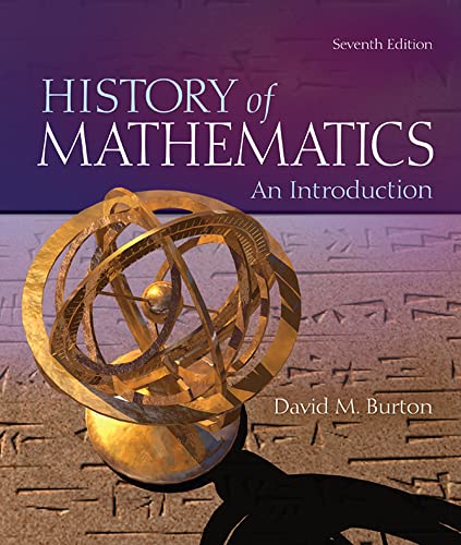 The History of Mathematics: An Introduction