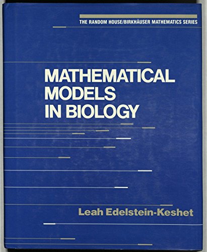 Mathematical Models In Biology