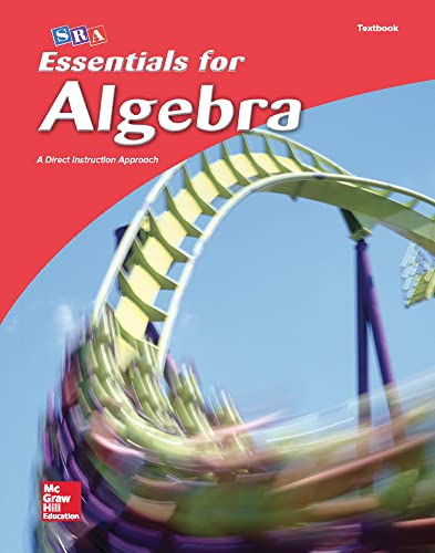 SRA Essentials For Algebra; A Direct Instruction Approach